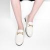 imageCParavano Loafers for WomenPenny Loafers Slipons Flats Shoes Comfortable Dressy for Business ampamp Casual Wear Round Toe Moccasin for WalkingWhite