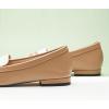 imageCParavano Penny Loafers for Women CrocodileEmbossed Slipons Comfortable Dressy Formal Dress Square Toe Flats Loafer Shoes for Business Casual WearBbeige