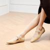 imageCParavano Womens Mary Jane Flats  Almond Toe Flats for Women  Leather Ballet Flats with Strap  Fashion Comfortable Work ampamp Casual Shoes for Daily WearWalkingBeige