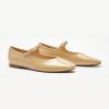imageCParavano Womens Mary Jane Flats  Almond Toe Flats for Women  Leather Ballet Flats with Strap  Fashion Comfortable Work ampamp Casual Shoes for Daily WearWalkingBeige