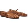 imageCParavano Womens Mary Jane Flats  Almond Toe Flats for Women  Leather Ballet Flats with Strap  Fashion Comfortable Work ampamp Casual Shoes for Daily WearWalkingLeopard