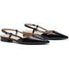imageCParavano Womens Slingback Flats Pointed Toe Slingback Flats for Women Slingback Sandals Adjustable Ankle Strap ShoesBlackt