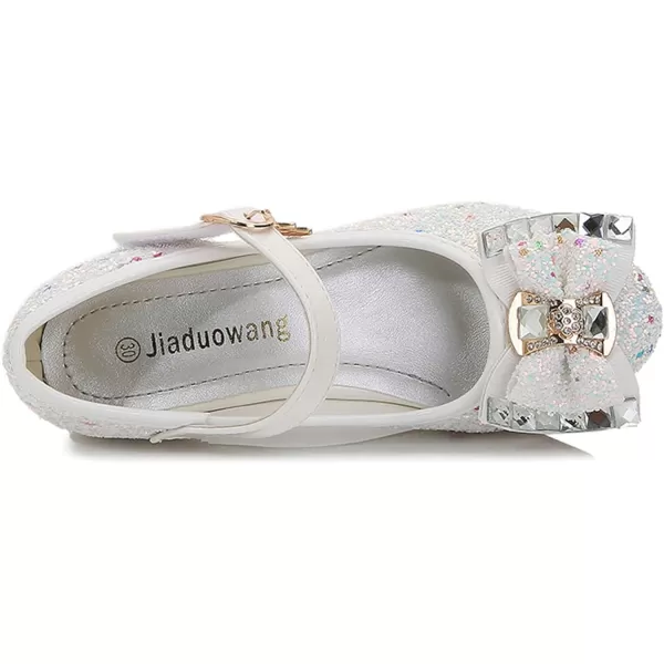 Cadidi Dinos Girls Dress Shoes Wedding Party Heel Mary Jane Princess Flower Shoes 