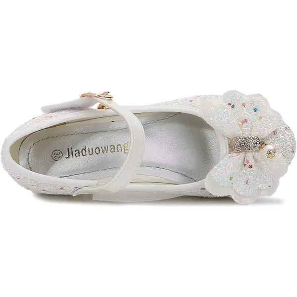 Cadidi Dinos Girls Dress Shoes Wedding Party Heel Mary Jane Princess Flower Shoes 