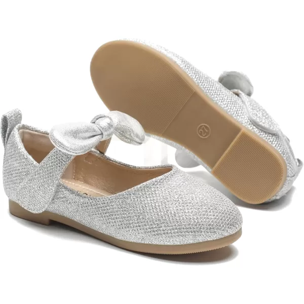 Cadidi Dinos Little Big Girl's Adorable Sparkle Princess Party Girls Dress Shoes