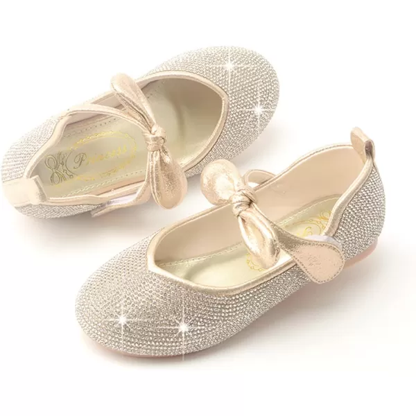 Cadidi Dinos Little Big Girl's Adorable Sparkle Princess Party Girls Dress Shoes