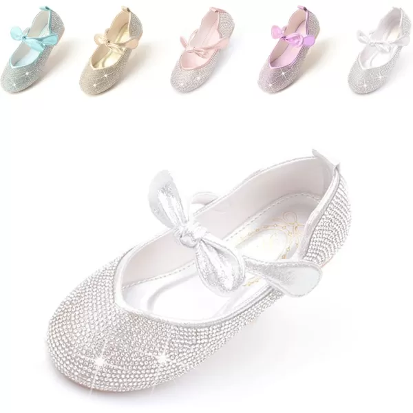 Cadidi Dinos Little Big Girl's Adorable Sparkle Princess Party Girls Dress Shoes