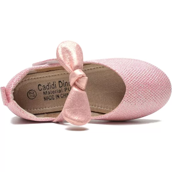 Cadidi Dinos Little Big Girl's Adorable Sparkle Princess Party Girls Dress Shoes
