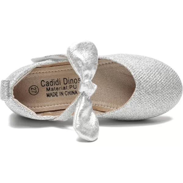 Cadidi Dinos Little Big Girl's Adorable Sparkle Princess Party Girls Dress Shoes