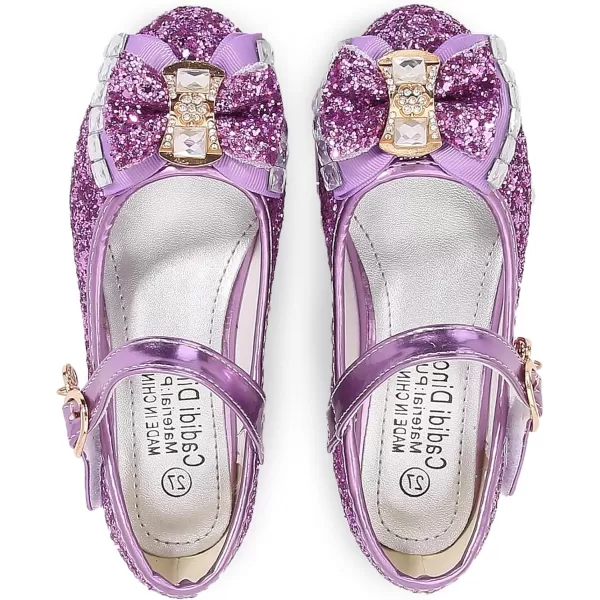 Cadidi Dinos Little Big Girl's Adorable Sparkle Princess Party Girls Dress Shoes