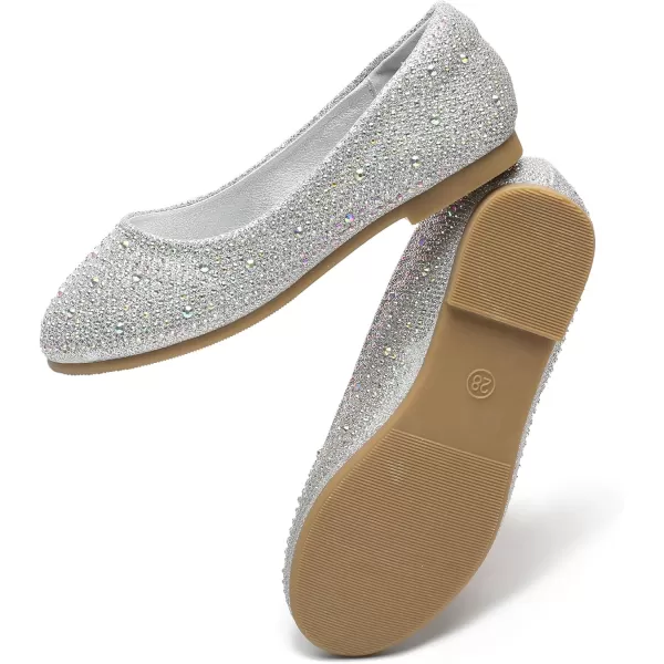 Cadidi Dinos Little Big Girl's Adorable Sparkle Princess Party Girls Dress Shoes
