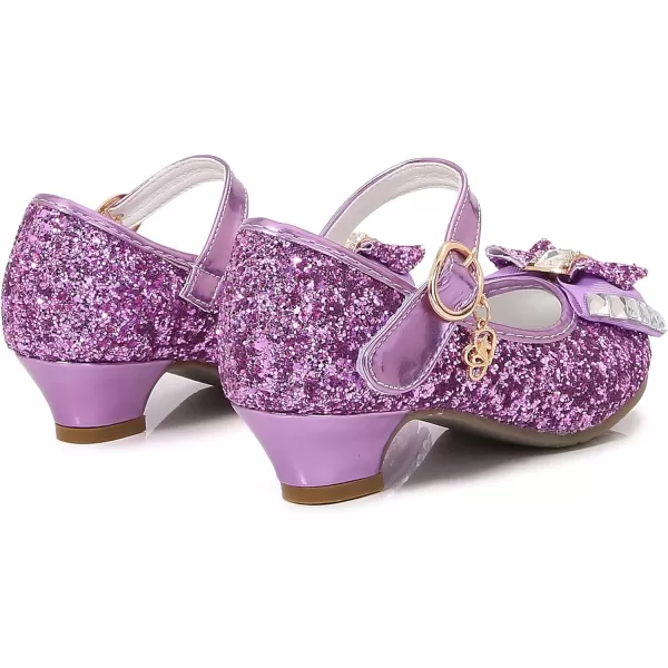 Cadidi Dinos Little Big Girl's Adorable Sparkle Princess Party Girls Dress Shoes