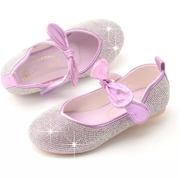 Cadidi Dinos Little Big Girl's Adorable Sparkle Princess Party Girls Dress Shoes