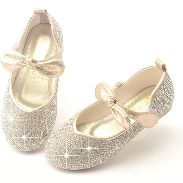 Cadidi Dinos Little Big Girl's Adorable Sparkle Princess Party Girls Dress Shoes