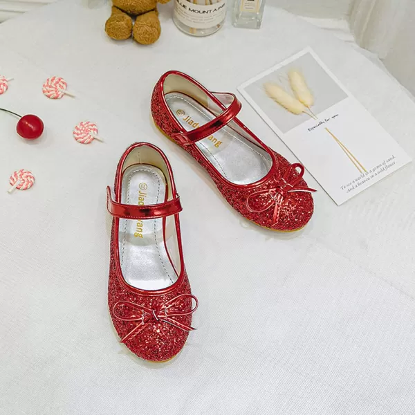 Cadidi Dinos Little Big Girl's Adorable Sparkle Princess Party Girls Dress Shoes