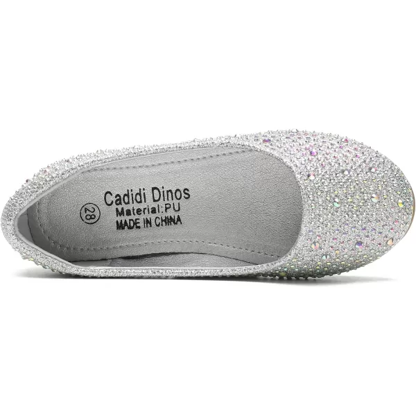Cadidi Dinos Little Big Girl's Adorable Sparkle Princess Party Girls Dress Shoes
