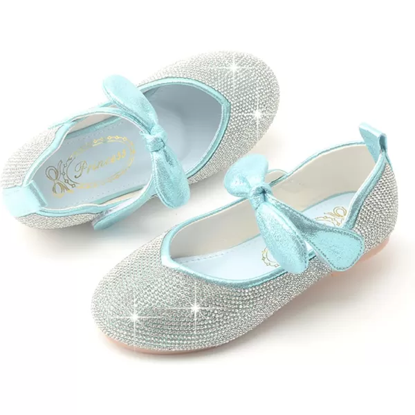 Cadidi Dinos Little Big Girl's Adorable Sparkle Princess Party Girls Dress Shoes