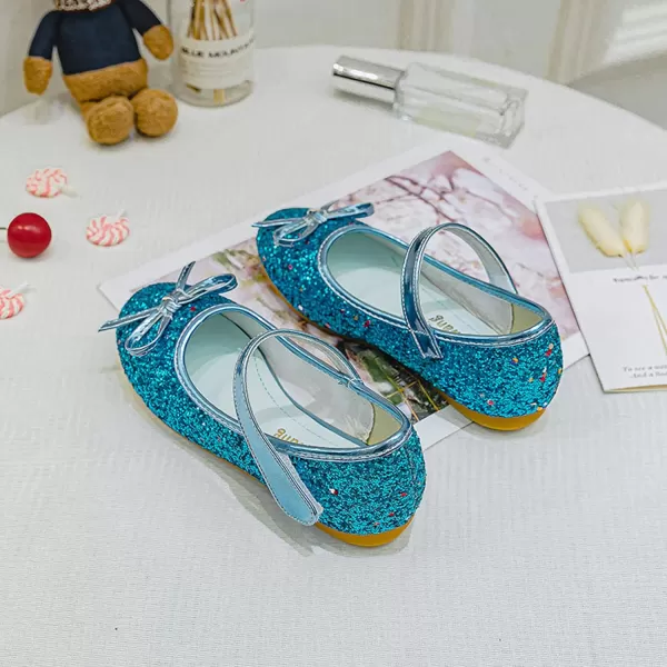 Cadidi Dinos Little Big Girl's Adorable Sparkle Princess Party Girls Dress Shoes