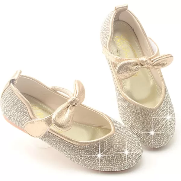 Cadidi Dinos Little Big Girl's Adorable Sparkle Princess Party Girls Dress Shoes