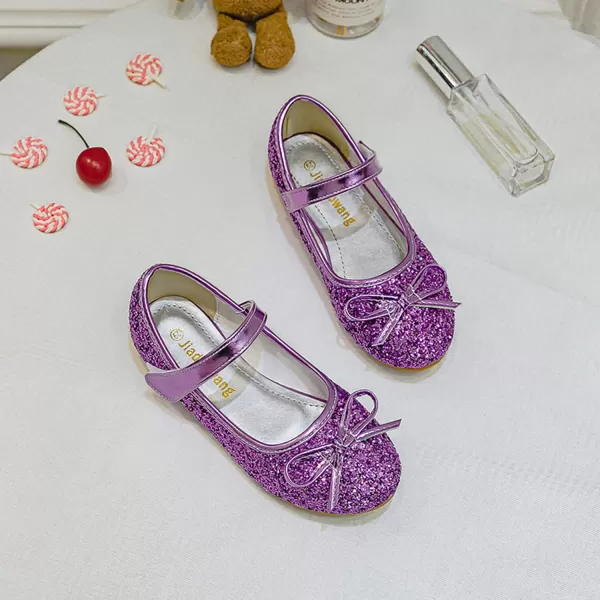 Cadidi Dinos Little Big Girl's Adorable Sparkle Princess Party Girls Dress Shoes