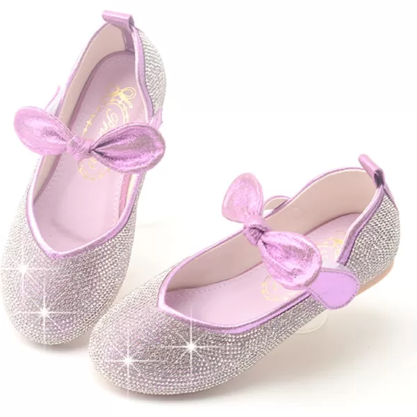 Cadidi Dinos Little Big Girl's Adorable Sparkle Princess Party Girls Dress Shoes