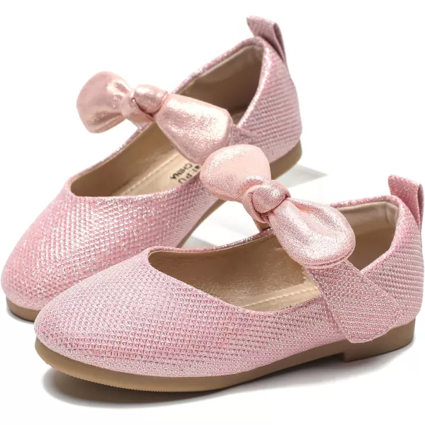 Cadidi Dinos Little Big Girl's Adorable Sparkle Princess Party Girls Dress Shoes