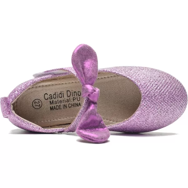 Cadidi Dinos Little Big Girl's Adorable Sparkle Princess Party Girls Dress Shoes