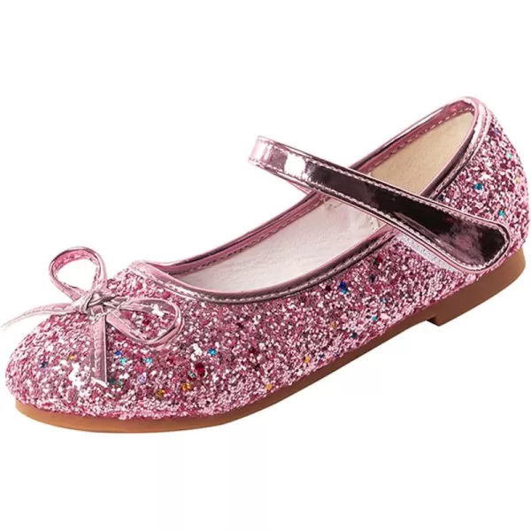 Cadidi Dinos Little Big Girl's Adorable Sparkle Princess Party Girls Dress Shoes