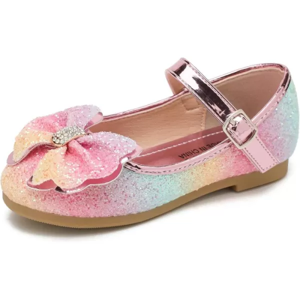 Cadidi Dinos Little Big Girl's Adorable Sparkle Princess Party Girls Dress Shoes