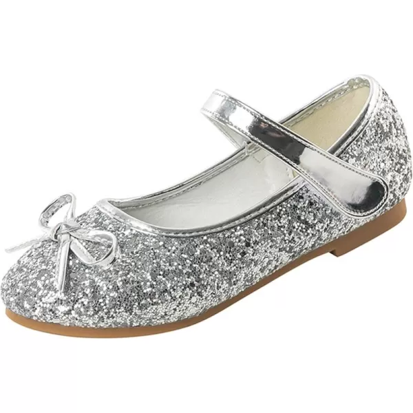 Cadidi Dinos Little Big Girl's Adorable Sparkle Princess Party Girls Dress Shoes