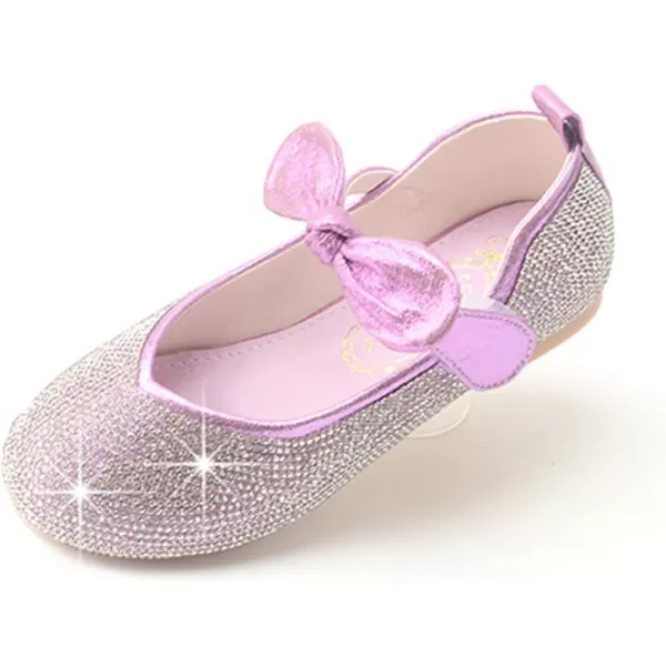 Cadidi Dinos Little Big Girl's Adorable Sparkle Princess Party Girls Dress Shoes