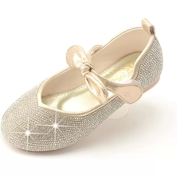 Cadidi Dinos Little Big Girl's Adorable Sparkle Princess Party Girls Dress Shoes