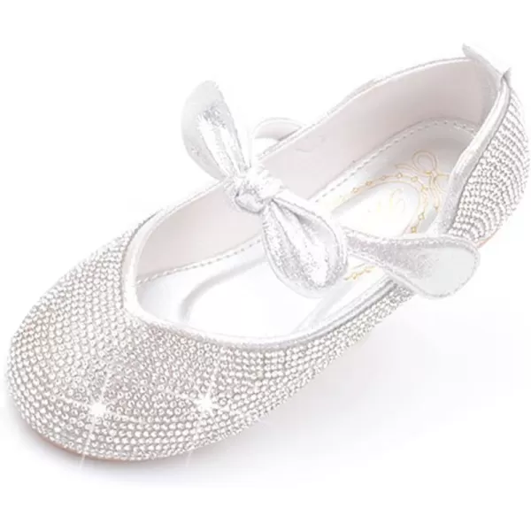 Cadidi Dinos Little Big Girl's Adorable Sparkle Princess Party Girls Dress Shoes