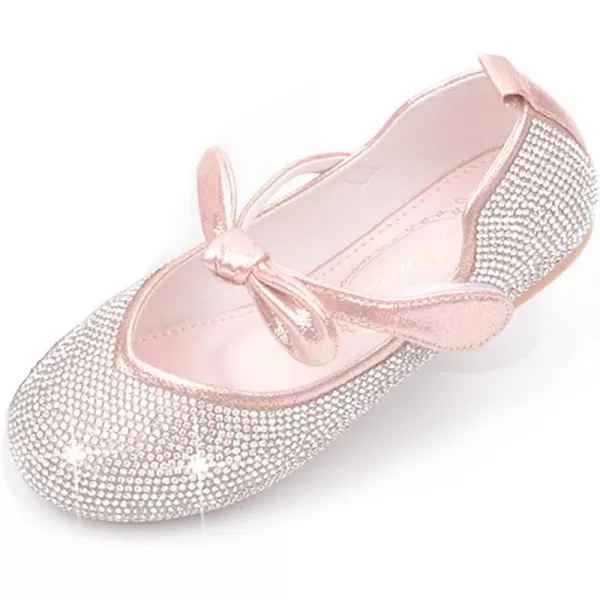 Cadidi Dinos Little Big Girl's Adorable Sparkle Princess Party Girls Dress Shoes