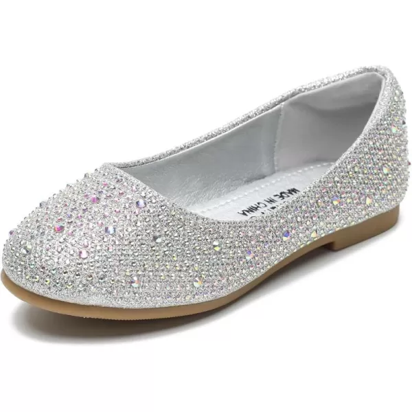 Cadidi Dinos Little Big Girl's Adorable Sparkle Princess Party Girls Dress Shoes