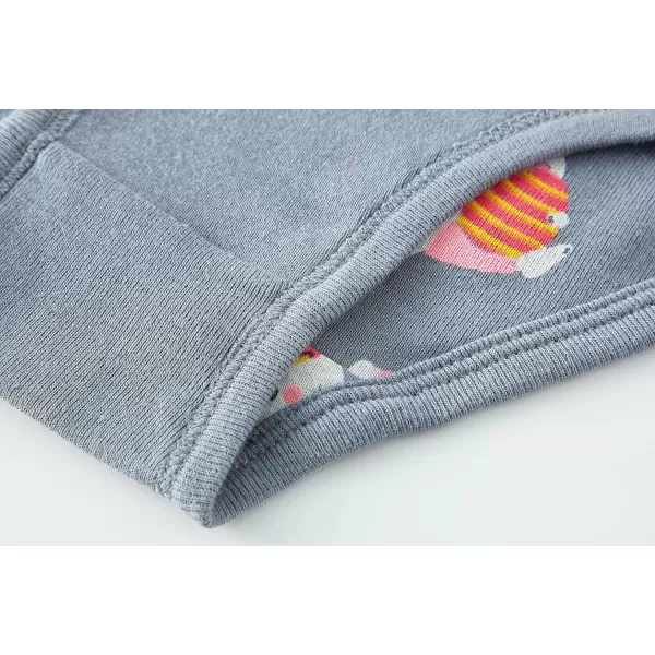 Cadidi Dinos Baby Soft Cotton Underwear Little Girls'Briefs Toddler Undies