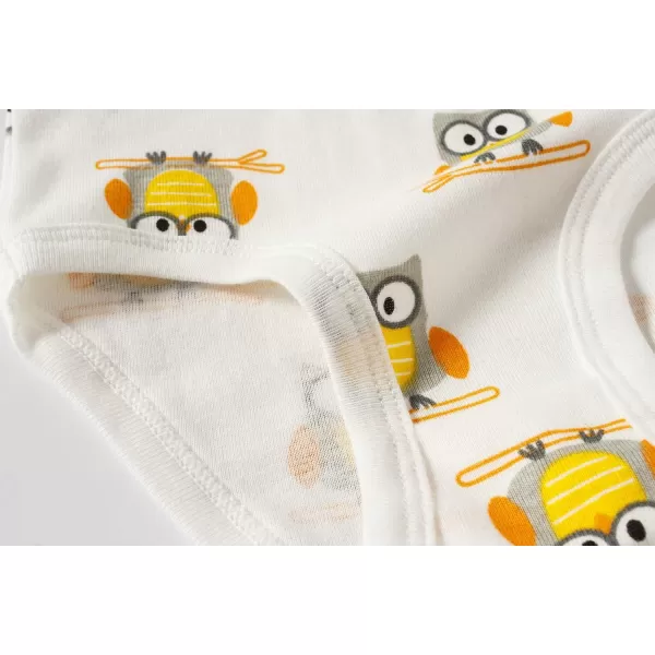 Cadidi Dinos Baby Soft Cotton Underwear Little Girls'Briefs Toddler Undies