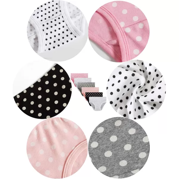 Cadidi Dinos Baby Soft Cotton Underwear Little Girls'Briefs Toddler Undies