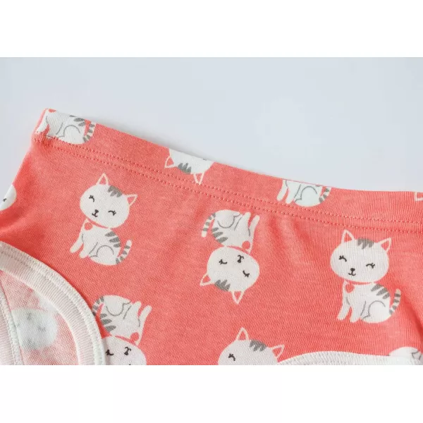 Cadidi Dinos Baby Soft Cotton Underwear Little Girls'Briefs Toddler Undies