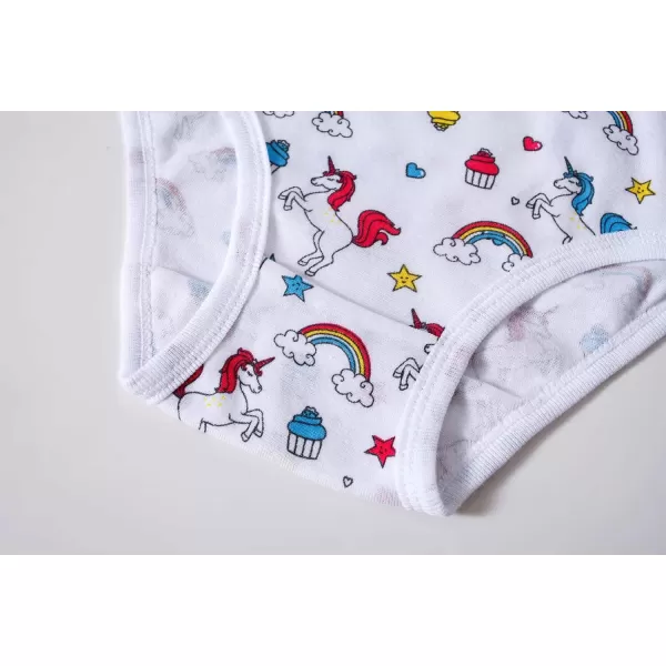 Cadidi Dinos Baby Soft Cotton Underwear Little Girls'Briefs Toddler Undies