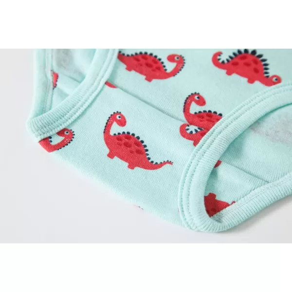 Cadidi Dinos Baby Soft Cotton Underwear Little Girls'Briefs Toddler Undies