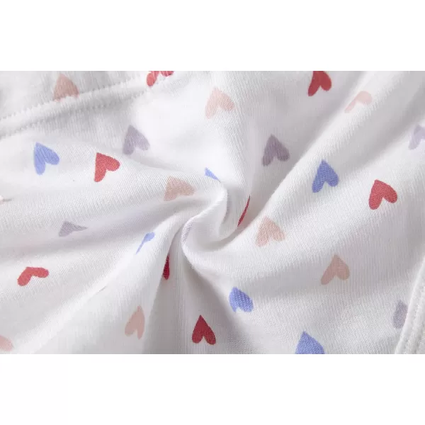 Cadidi Dinos Little Girls' Soft Cotton Underwear Kids Cool Breathable Comfort Panty Briefs Toddler Undies