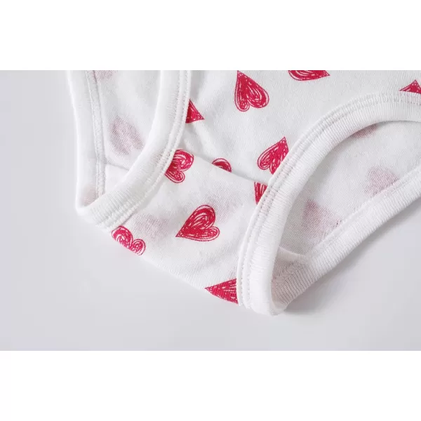 Cadidi Dinos Little Girls' Soft Cotton Underwear Kids Cool Breathable Comfort Panty Briefs Toddler Undies