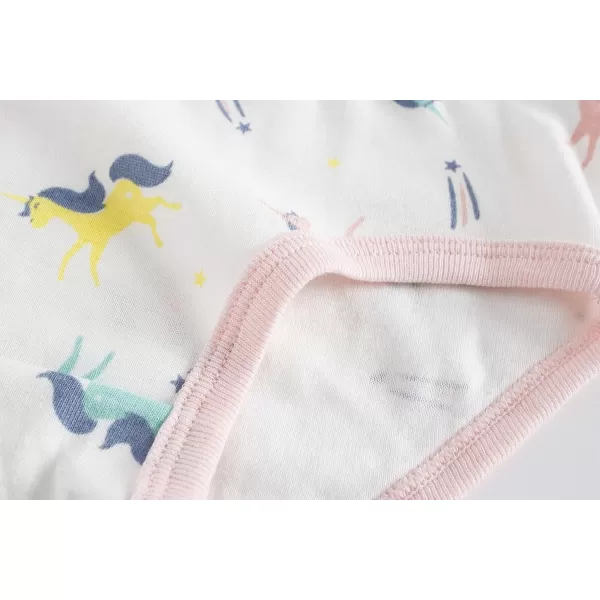Cadidi Dinos Little Girls' Soft Cotton Underwear Kids Cool Breathable Comfort Panty Briefs Toddler Undies
