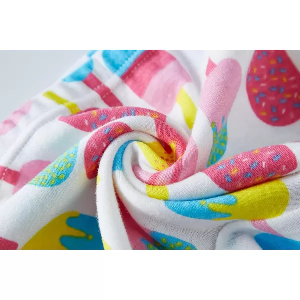 Cadidi Dinos Little Girls' Soft Cotton Underwear Kids Cool Breathable Comfort Panty Briefs Toddler Undies