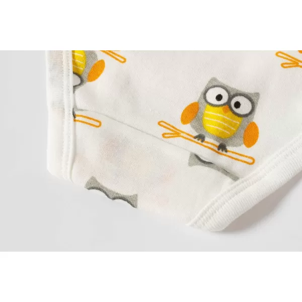 Cadidi Dinos Little Girls' Soft Cotton Underwear Kids Cool Breathable Comfort Panty Briefs Toddler Undies