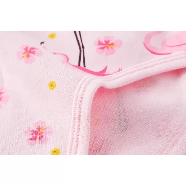 Cadidi Dinos Little Girls' Soft Cotton Underwear Kids Cool Breathable Comfort Panty Briefs Toddler Undies