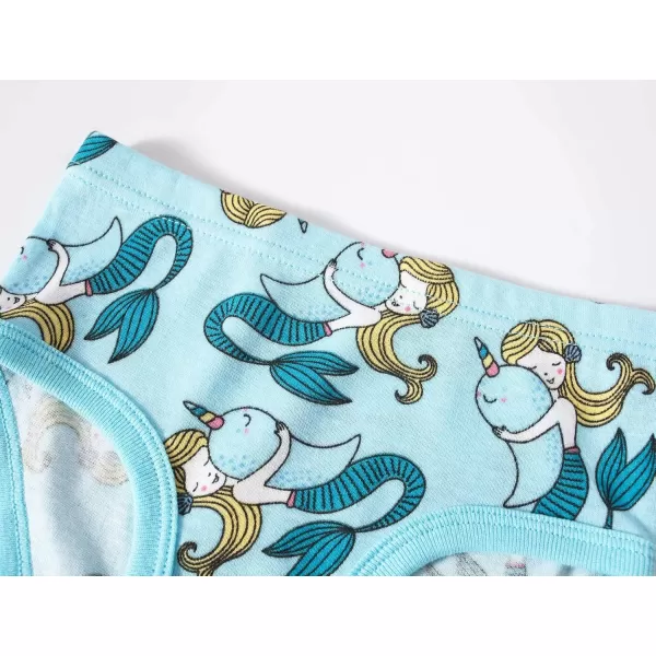 Cadidi Dinos Little Girls' Soft Cotton Underwear Kids Cool Breathable Comfort Panty Briefs Toddler Undies