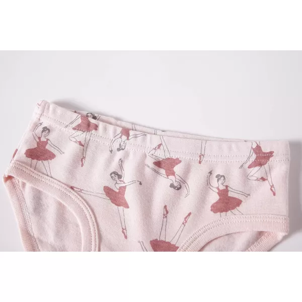 Cadidi Dinos Little Girls' Soft Cotton Underwear Kids Cool Breathable Comfort Panty Briefs Toddler Undies