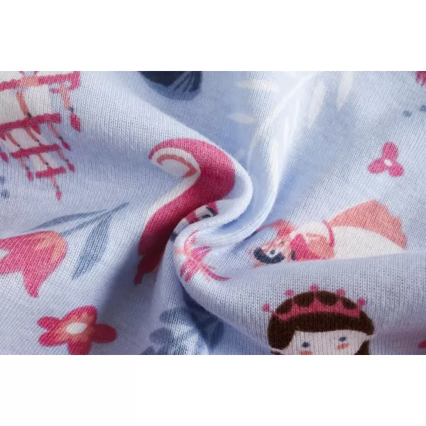 Cadidi Dinos Little Girls' Soft Cotton Underwear Kids Cool Breathable Comfort Panty Briefs Toddler Undies